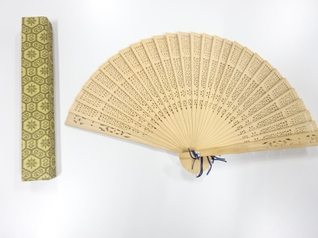 アンティーク　白檀扇子